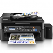  爱普生（EPSON）L565 墨仓式 网络传真打印机一体机（打印 复印