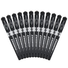 晨光(M&G)0.7mm黑色经典子弹头中性笔签字笔水笔 12支/盒GP1115