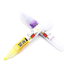 晨光(M&G)米菲系列单头6色荧光笔 办公学习标记笔记号笔 6支/盒FHM21011