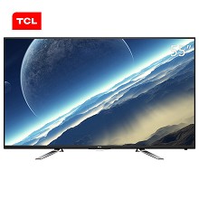 TCL H55V6000 55英寸4K智能液晶电视 丰富网络应用 畅享海量网络资源（黑色）