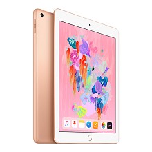 Apple iPad 平板电脑 2018年新款9.7英寸（128G WLAN版/A10 芯片/Retina显示屏/Touch ID MRJP2CH/A）金色