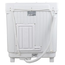 康佳（KONKA）6公斤 半自动波轮洗衣机 双缸小洗衣机（白色）XPB60-7006S