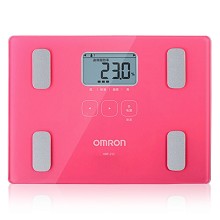 欧姆龙（OMRON）体重秤体脂秤脂肪秤身体脂肪测量仪HBF-212（蓝色和玫红色随机发）