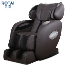 荣泰ROTAI 6038按摩椅家用电动全身太空舱按摩椅 咖啡色厂送