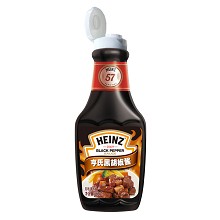 亨氏(Heinz)黑胡椒酱360g 调料调味品 西餐佐料 烧烤调料